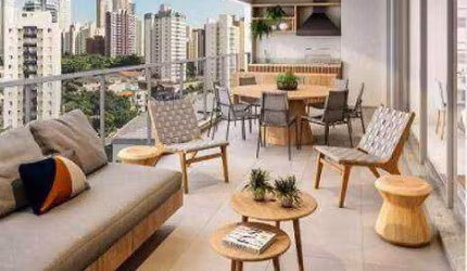 APARTAMENTO 4 DORMS (146,08m²), 2 SUÍTES, TERRAÇO, 2 VAGAS. A 550 M DA ESTAÇÃO SANTOS - IMIGRANTES DO METRÔ