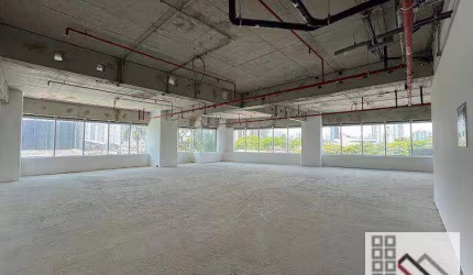 CONJUNTO COMERCIAL (867m²), 6 BANHEIROS, 6 VAGAS. TORRE ALPHA, MAIOR DESTAQUE PARA A SUA EMPRESA