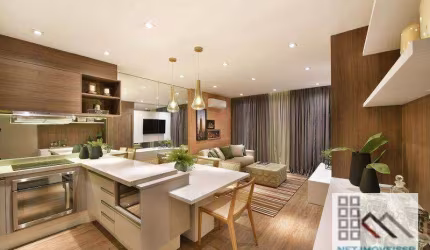 APARTAMENTO 1 DORMITÓRIO (74M²), 1 SUÍTE, 2 VAGAS, MOBILIADO, VARANDA. A 300 METROS DO PARQUE DO IBIRAPUERA