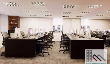 CONJUNTO COMERCIAL (882m²), 6 BANHEIROS, MOBILIADO, 14 VAGAS. SOB MEDIDA NO CONCEITO PLUG&amp;PLAY