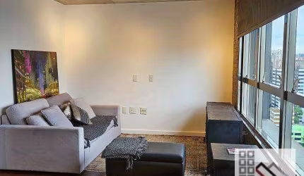 APARTAMENTO 1 DORMITÓRIO (90m²), 1 SUÍTE, MOBILIADO, 2 VAGAS. MAXHAUS BERRINI