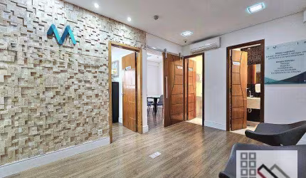 CONJUNTO COMERCIAL (151m²), 2 BANHEIROS, 4 VAGAS. A 470 METROS DA ESTAÇÃO EUCALIPTOS