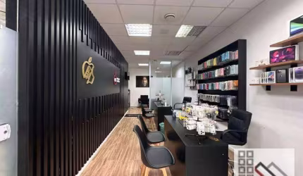 CONJUNTO COMERCIAL (70m²), 2 BANHEIROS, TERRAÇO, 2 VAGAS. A 200 METROS DO SHOPPING MORUMBI