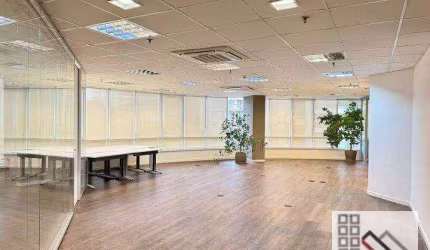 CONJUNTO COMERCIAL (197,3m²), 2 BANHEIROS. 1 VAGA. A 200 METROS DA ESTAÇÃO BERRINI DA CPTM