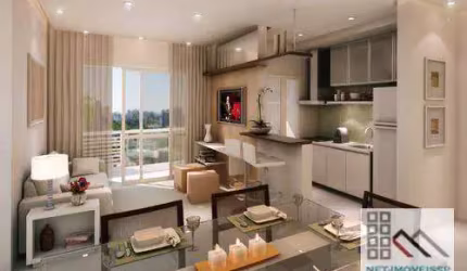 Apartamento 1 Dormitório (46m²), 1 Suíte, Varanda ,1 Vaga. Próximo da estação do metrô Anhangabaú