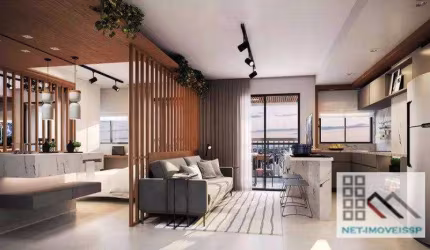APARTAMENTO DUPLEX 1 DORMITÓRIO (74,34m²), 1 SUÍTE, TERRAÇO, 1 VAGA. PRÓXIMO DA ESTAÇÃO SUMARÉ DO METRÔ