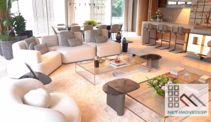 APARTAMENTO 4 DORMITÓRIOS (403,25m²), 4 SUÍTES, VARANDA, 4 VAGAS. LUXO E SOFISTICAÇÃO NO  MELHOR DO ITAIM BIBI