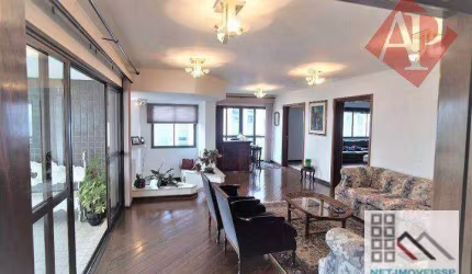 APARTAMENTO 4 DORMITÓRIOS (288m²), 4 SUÍTES, VARANDA, 4 VAGAS. COMODIDADE, CONFORTO E LUXO DO EDIFÍCIO CHATEAU