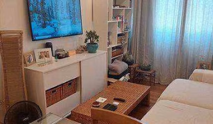 APARTAMENTO 1 DORMITÓRIO (40m²), 1 BANHEIRO, MOBILIADO, 1 VAGA. PRÓXIMO DO SHOPPING IBIRAPUERA