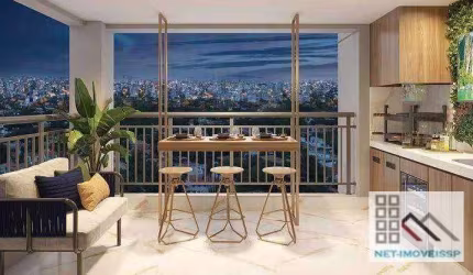 APARTAMENTO 2 DORMITÓRIOS (70,43m²), 1 SUÍTE, TERRAÇO, 1 VAGA. PRÓXIMO DO TIETÊ PLAZA SHOPPING