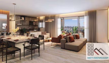 APARTAMENTO 3 DORMITÓRIOS (153,15m²), 3 SUÍTES, TERRAÇO, 3 VAGAS. PRÓXIMO DO TIETÊ PLAZA SHOPPING