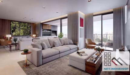 APARTAMENTO 3 DORMS (131m²), 3 SUITES, 2 VAGAS, TERRAÇO GOURMET. PRÓXIMO DA ESTAÇÃO CAMPO BELO