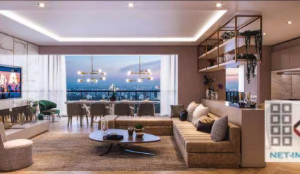 Apartamento 3 Dormitórios (125m²), 3 Suítes, Varanda Gourmet, 2 Vagas. Próximo da Estação Brooklin do metrô