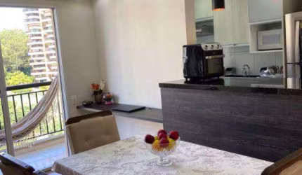 APARTAMENTO 2 DORMITÓRIOS (54m²), 1 SUÍTE, TERRAÇO, 2  VAGAS. PRÓXIMO DO PORTAL DO MORUMBI