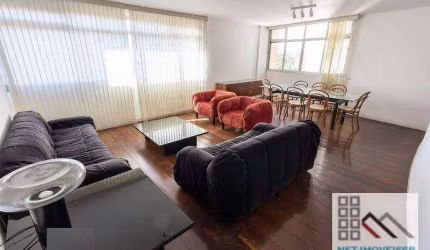 Apartamento 3 Dormitórios (185m²), 1 Suíte, 2 Vagas. Linda vista panorâmica para o vale do Pacaembu