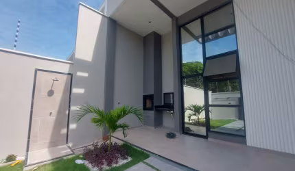 Casa Plana com Pé Direito Elevado