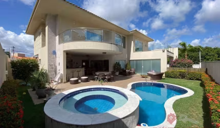 Casa em Condomínio para Venda em Parnamirim, Parque do Jiqui, 4 dormitórios, 3 suítes, 5 banheiros, 4 vagas