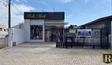 Imóvel Comercial para Venda em Guarapuava, Vila Bela, 2 dormitórios, 1 banheiro, 1 vaga