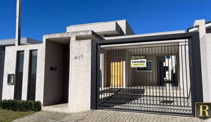 Casa para Venda em Guarapuava, Vila Bela, 3 dormitórios, 1 suíte, 1 banheiro, 2 vagas