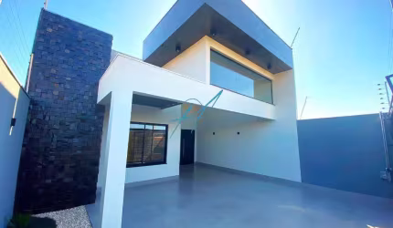 Casa à venda em Maringá, Bom Jardim, com 3 suítes, com 138.59 m²