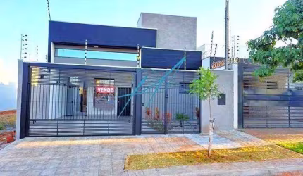 Casa à venda em Maringá, Bom Jardim, com 3 quartos, com 127 m²