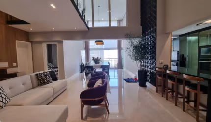 Lindo apartamento a venda de 3 dormitórios sendo 2 suítes e pé direito duplo no Grand Panamby - Morumbi