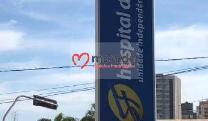 Hospital em plena atividade, localizado no Bairro Alto
