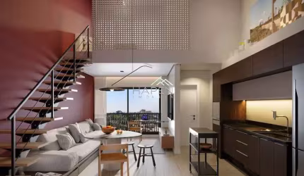 Loft com 1 quarto à venda na Rua Jeremias Maciel Perretto, --, Ecoville, Curitiba por R$ 816.182