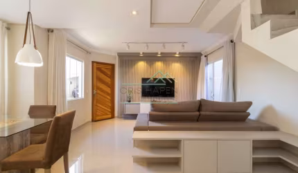 Casa em condomínio fechado com 3 quartos à venda na Estrada da Mina do Ouro, --, Santo Inácio, Curitiba por R$ 750.000