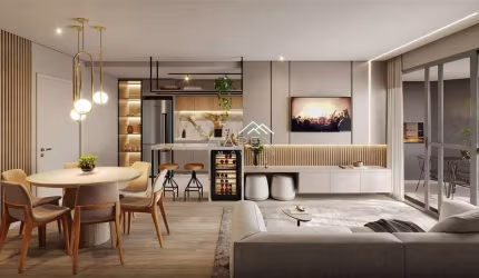 Apartamento com 3 quartos à venda na Rua Fausto Nascimento Bittencourt, --, Ahú, Curitiba por R$ 1.038.754
