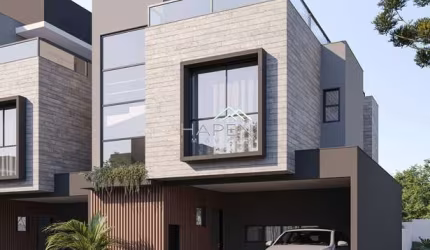 Casa em condomínio fechado com 3 quartos à venda na Rua Amadeu Assad Yassim, --, Bacacheri, Curitiba por R$ 1.634.347
