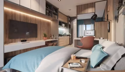 Apartamento com 1 quarto à venda na Rua Treze de Maio, --, Centro, Curitiba por R$ 321.100