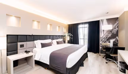 Apartamento com 1 quarto à venda na Rua Silveira Peixoto, --, Batel, Curitiba por R$ 275.000