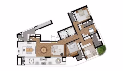 Apartamento com 4 quartos à venda na Rua Padre Anchieta, --, Bigorrilho, Curitiba por R$ 8.581.967