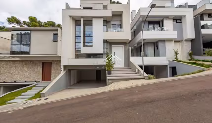 Casa em condomínio fechado com 4 quartos à venda na Rua Luiz Kula, --, Santo Inácio, Curitiba por R$ 2.890.000