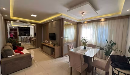 Apartamento com três quartos s/1 suíte