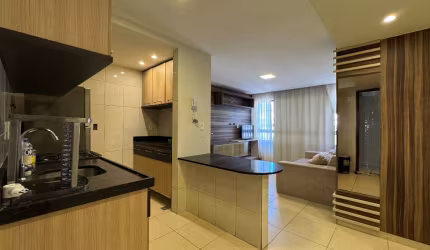 ALUGO - APTO MOBILIADO BEIRA MAR | CABO BRANCO | 02 DORMITÓRIOS| 64m²