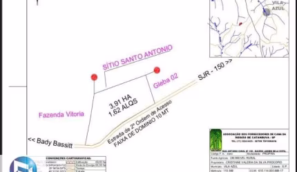 Terreno para Venda ou Locação em São José do Rio Preto-SP - 39.000m² no Bairro Loteamento Auferville