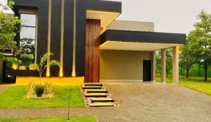 Casa à venda em Mirassol-SP, Terras de Alphaville: 3 quartos, 3 suítes, 2 vagas, 175m² de área