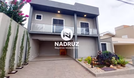 Casa em Condomínio de Luxo em São José do Rio Preto-SP: 3 Quartos, 3 Suítes, 275m² de Área Privativa