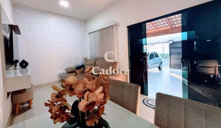 Casa a venda no Jardim Brasília com 2/4 sendo 01 suíte