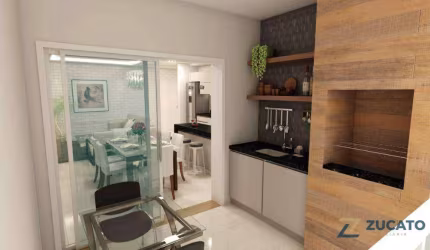 Apartamento com 3 dormitórios à venda, 113 m² por R$ 590.000,00 - Mercês - Uberaba/MG
