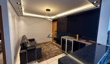 Apartamento com 2 dormitórios para alugar, 48 m² por R$ 2.004,13/mês - Fabrício - Uberaba/MG