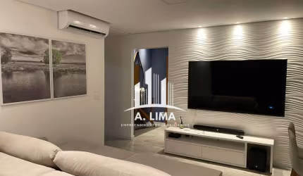 Apartamento 1 dormitório (suíte) mobiliado, bairro Boqueirão em Santos.