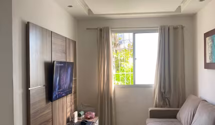 Apartamento 2/4 térreo no Gran Ville das Artes Lauro de Freitas