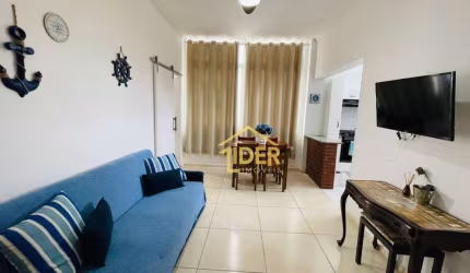 Apartamento com 2 dormitórios à venda, 56 m² por R$ 350.000,00 - Pitangueiras - Guarujá/SP