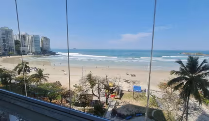 Apartamento com 3 dormitórios, 198 m² - venda por R$ 1.550.000,00 ou aluguel por R$ 11.000,00/mês - Pitangueiras Frente Mar - Guarujá/SP