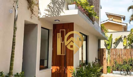Residencial CASA DEL MAR a Venda, 2 Casas a 300m da Praia de JUQUEHY, 4 suítes com varandas - SP