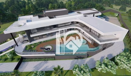 Mansão com 5 suítes à venda, 1007 m²  Condomínio Reserva do Paratehy - São José dos Campos/SP