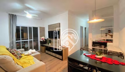 Apartamento com 3 dormitórios à venda, 76 m²  - Jardim Santa Maria - Jacareí/SP